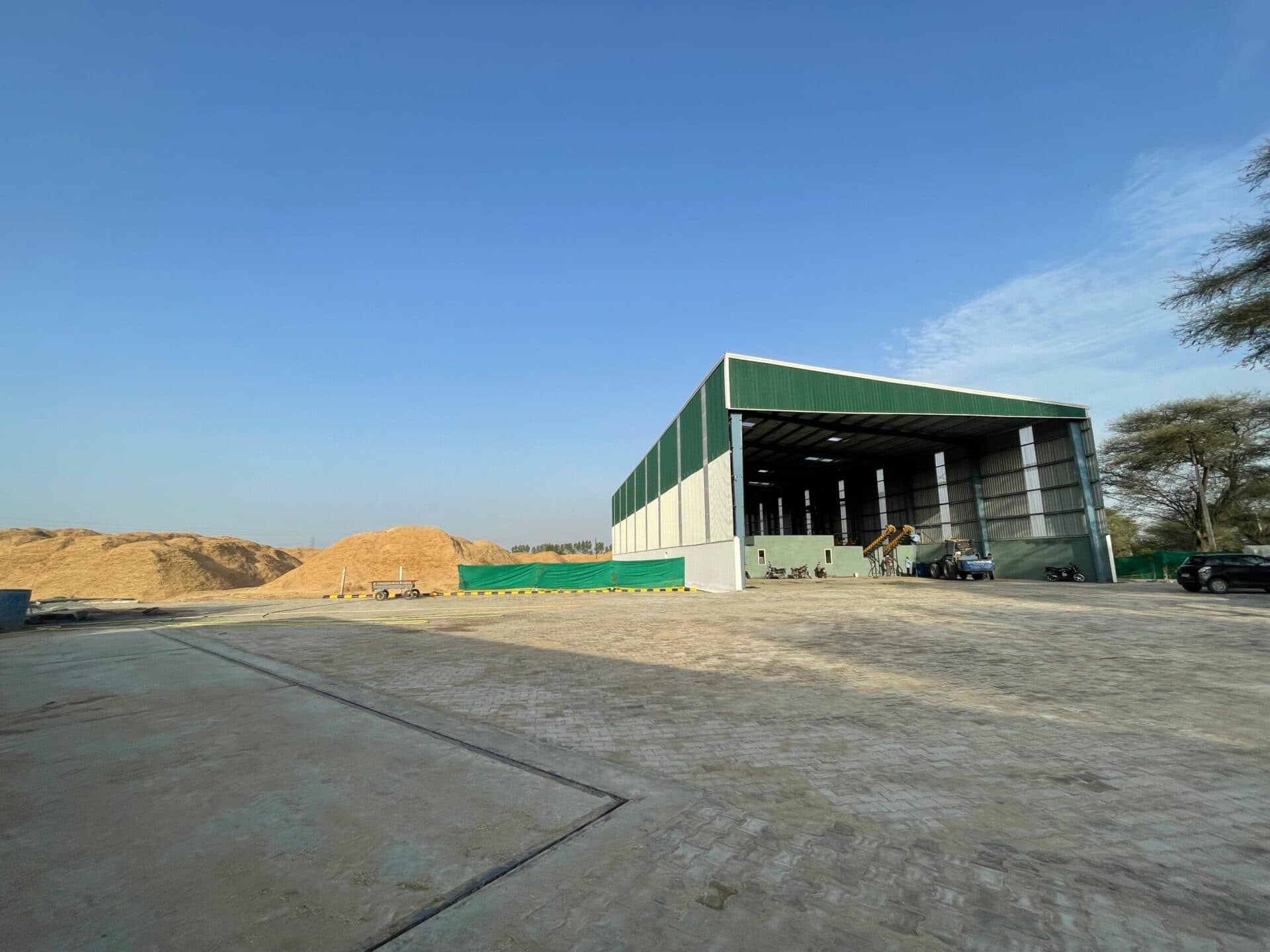 Manikaran biomass pellet manufacturing facility